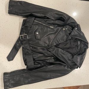 Zara Faux Leather Jacket